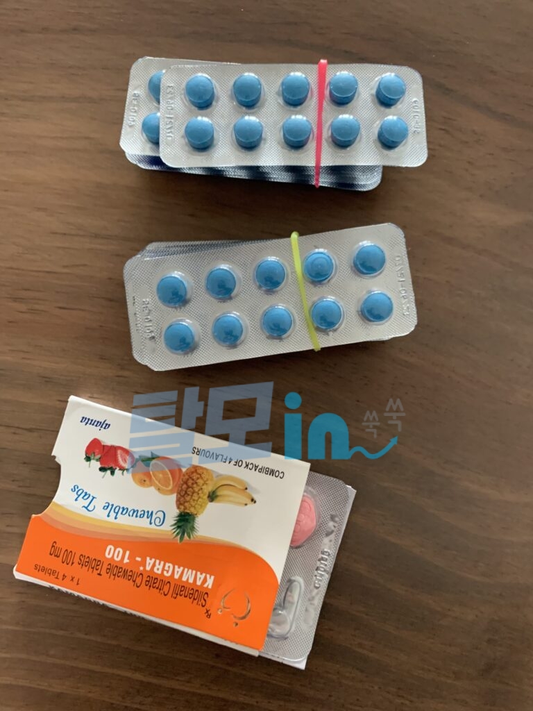 포셋 90mg 100정 photo review