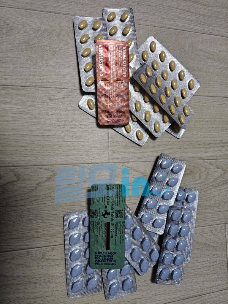 비달리스타 80mg 100정 photo review