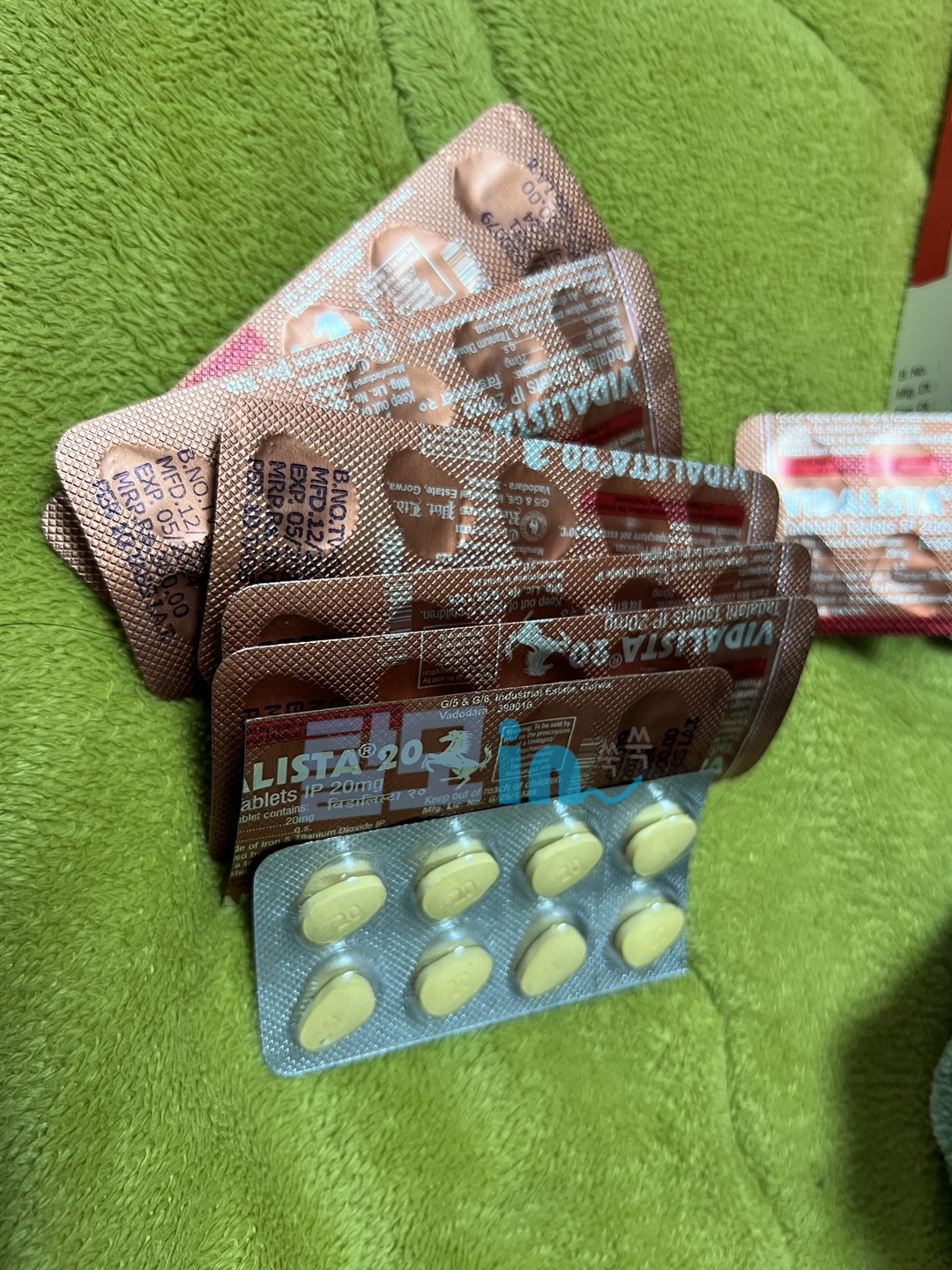 비달리스타 5mg 100정 photo review