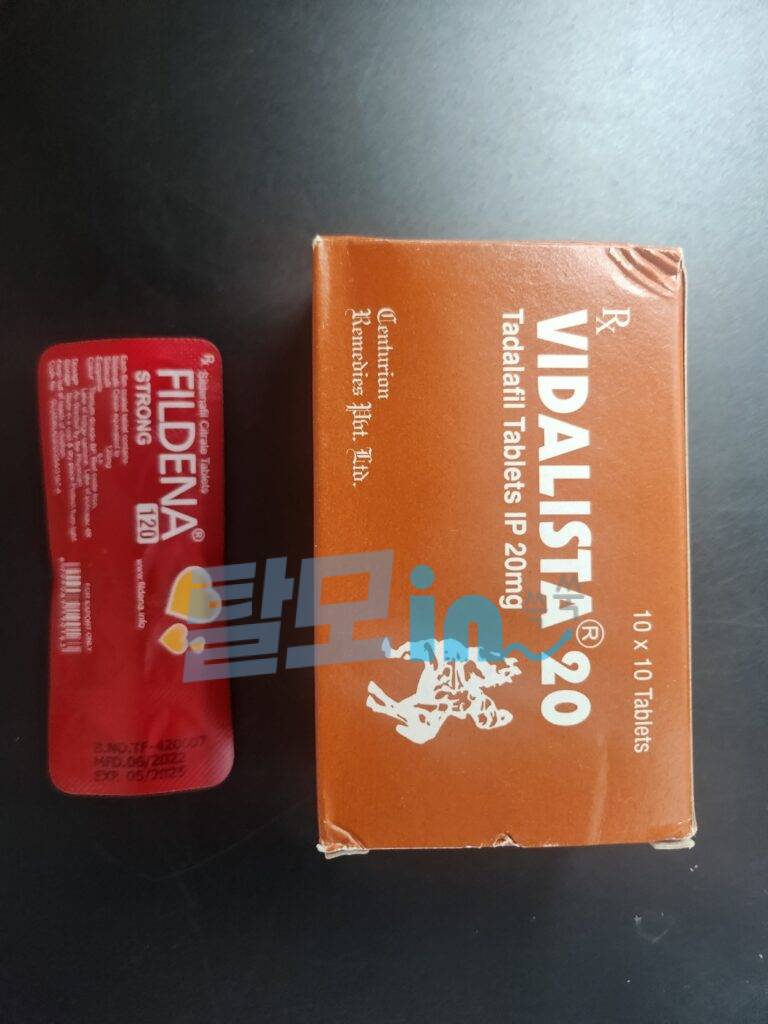 비달리스타 5mg 100정 photo review